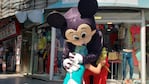 "Mickey" sufrió el robo en Plaza San Martín. 