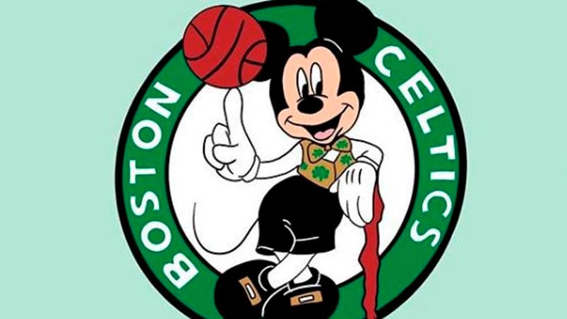 Mickey y sus amigos se adueñaron de las camisetas de la NBA.