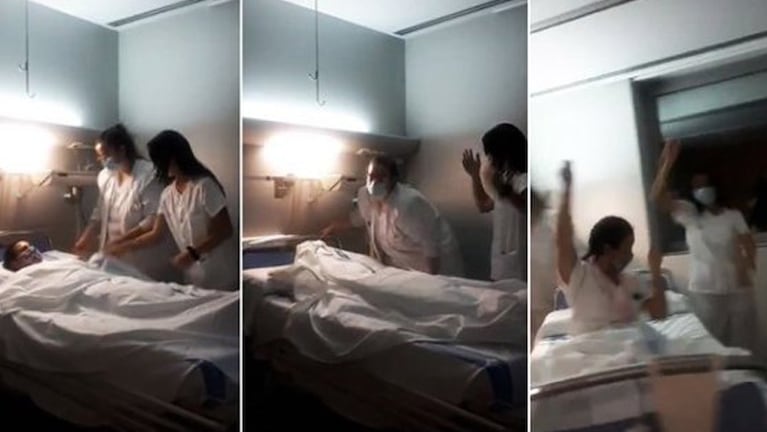 Mientras en España aumentan los casos, enfermeras hicieron un baile que ocasionó mucho enojo.