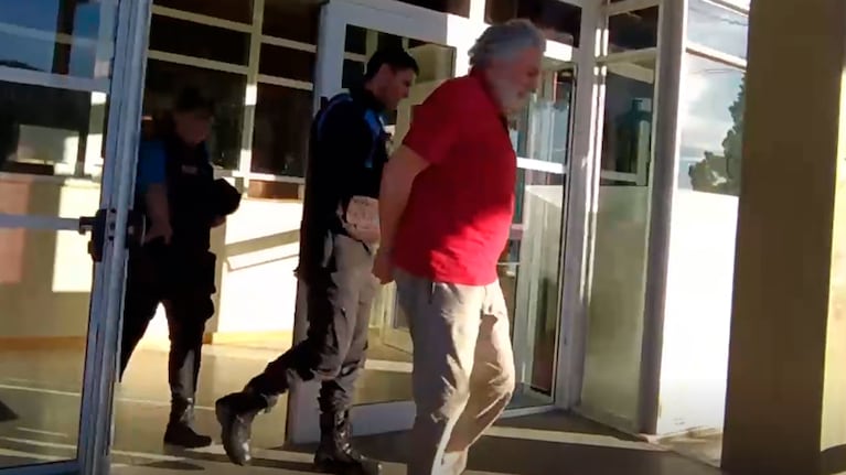 Miguel Battista, detenido acusado de encerrar a su esposa y sus hijos.