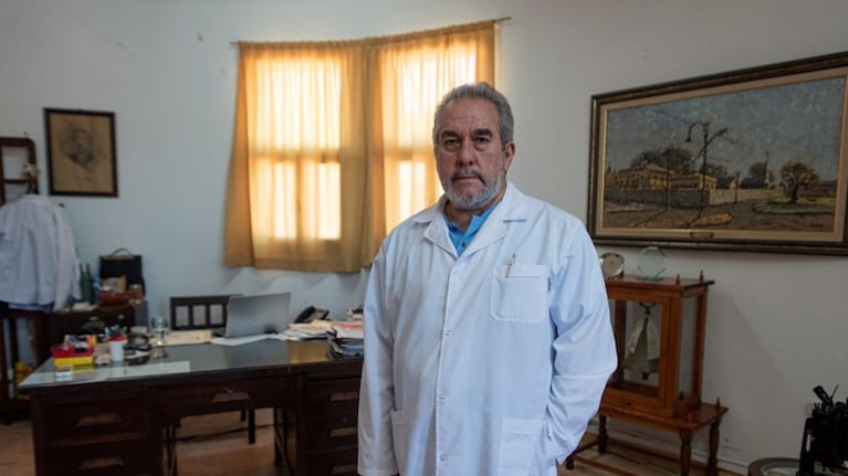 Miguel Díaz, director del Hospital Rawson.