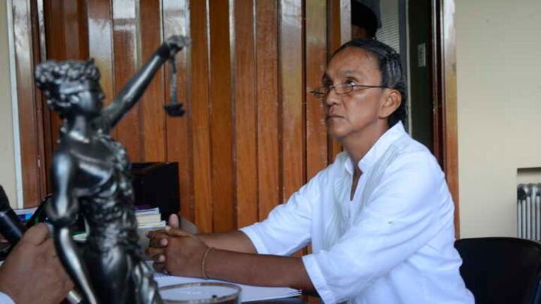 Milagro Sala cumplió prisión domiciliaria durante 45 días.