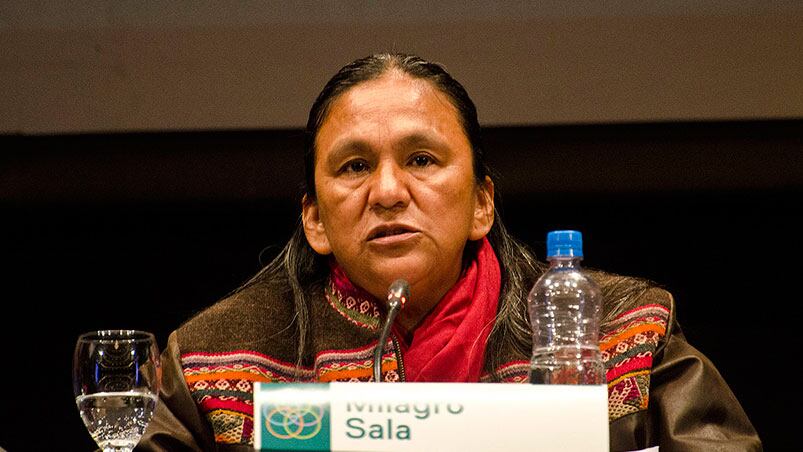 Milagro Sala está presa desde principios del 2016.