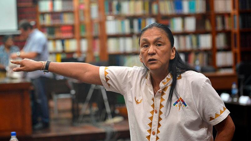 Milagro Sala, internada.