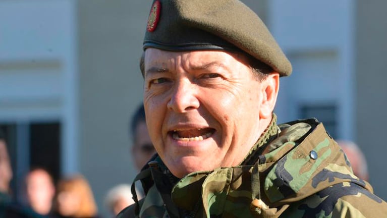 Milani, durante su mandato K al frente del Ejército.