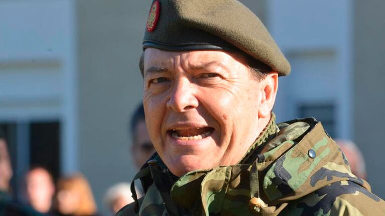 Milani, durante su mandato K al frente del Ejército.