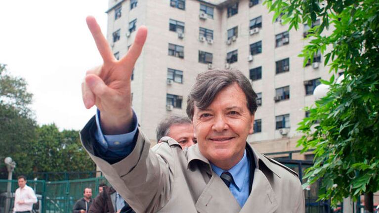 Milani, sonriente tras una de sus últimas declaraciones ante la Justicia.