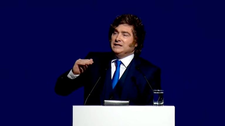 Milei aseguró que la inflación “se va a derrumbar” y pidió “paciencia”