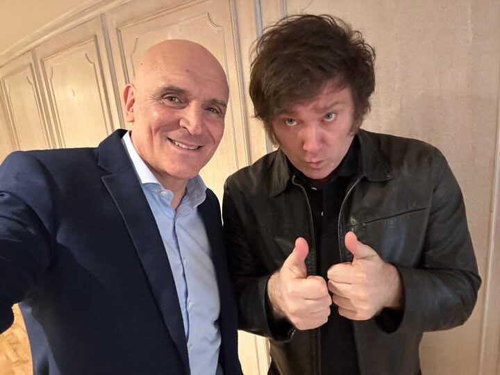 Milei defendió a su candidato de cara a las legislativas.