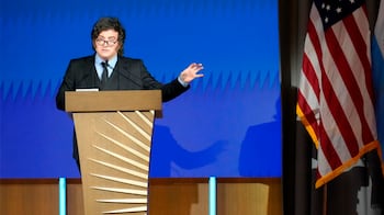 Milei defendió su plan económico en Estados Unidos y aseguró que Argentina “no tiene un problema con el empleo”