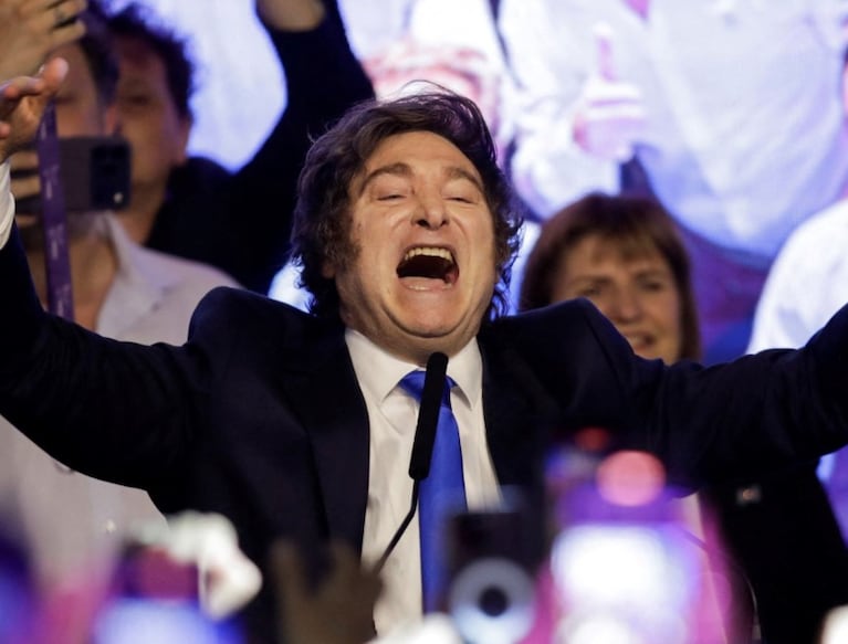 Milei eligió un discurso calmo y aperturista.