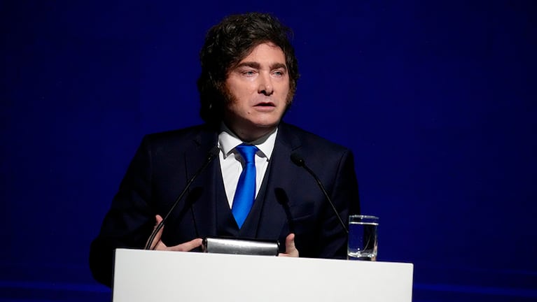 Milei habló con vistas a las elecciones del año que viene. 