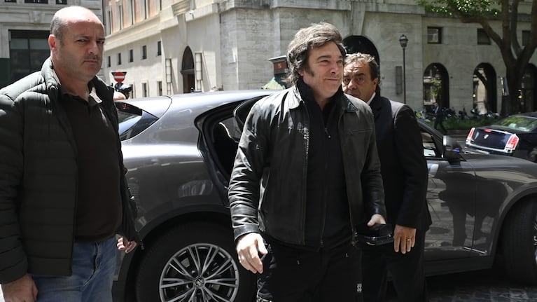 Milei llegó a España