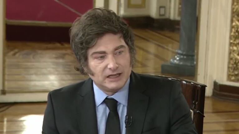 Milei, muy molesto con Macri.