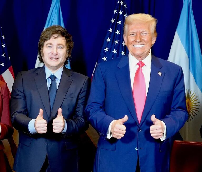Milei visitó a Trump en la CPAC de Washington D.C. (Foto: Argentina.gob.ar)