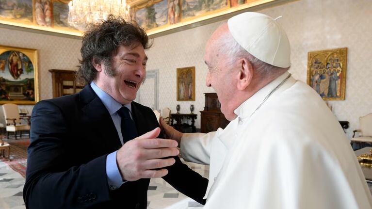 Milei y el papa Francisco