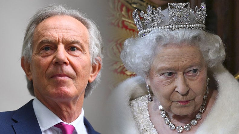 Miles de británicos piden retirarle a Blair la condecoración real. 