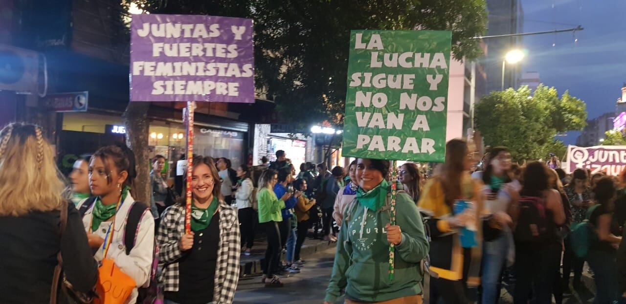 Miles de mujeres salieron a las calles a reclamar derechos. Foto: Silvia Pérez Ruiz