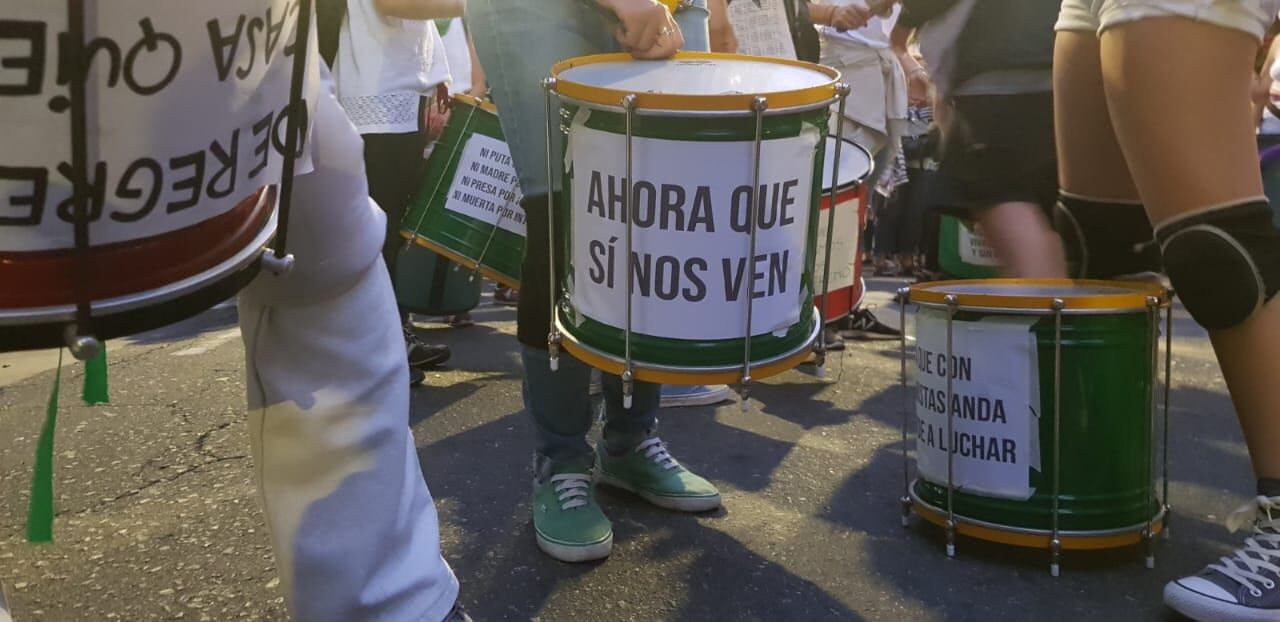 Miles de mujeres salieron a las calles a reclamar derechos. Foto: Silvia Pérez Ruiz