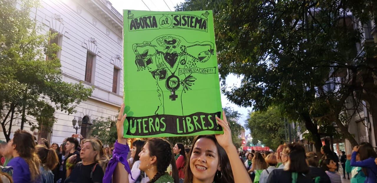 Miles de mujeres salieron a las calles a reclamar derechos. Foto: Silvia Pérez Ruiz