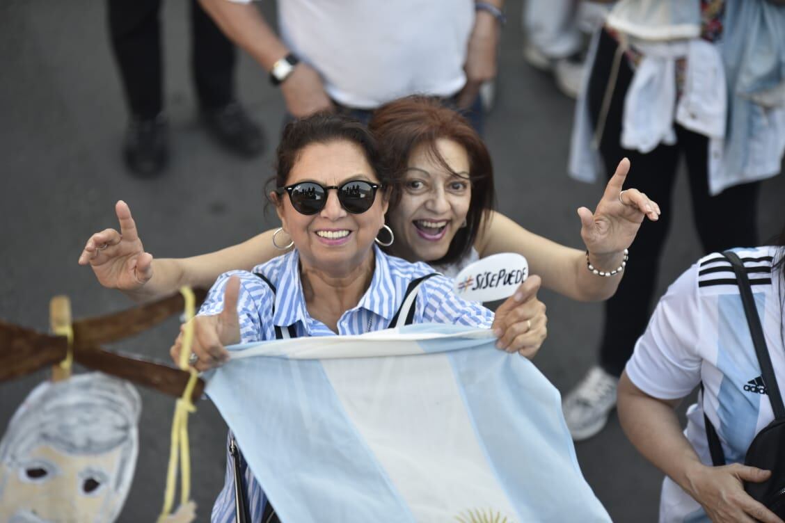 Miles de personas acompañaron en el último "Sí, se puede". Foto: Lucio Casalla/ElDoce.tv