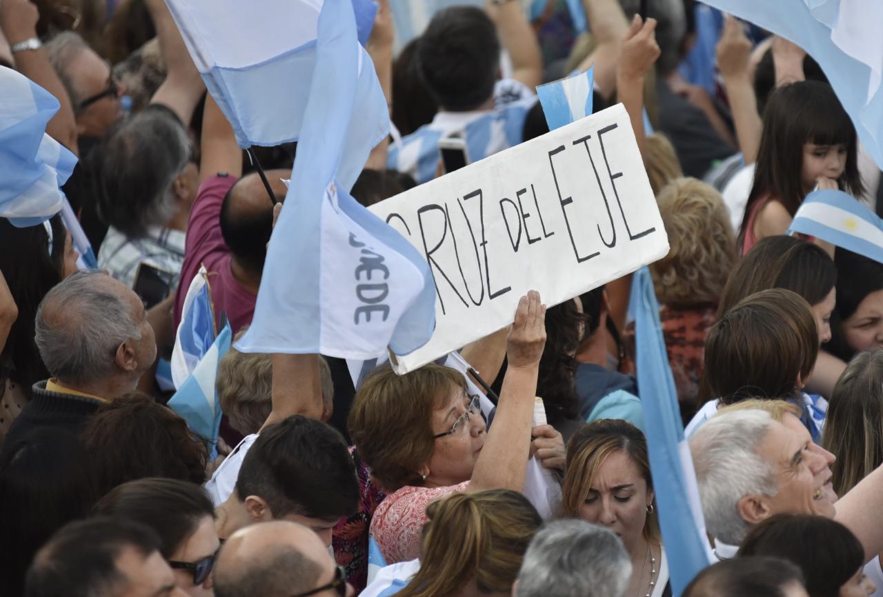 Miles de personas acompañaron en el último "Sí, se puede". Foto: Lucio Casalla/ElDoce.tv