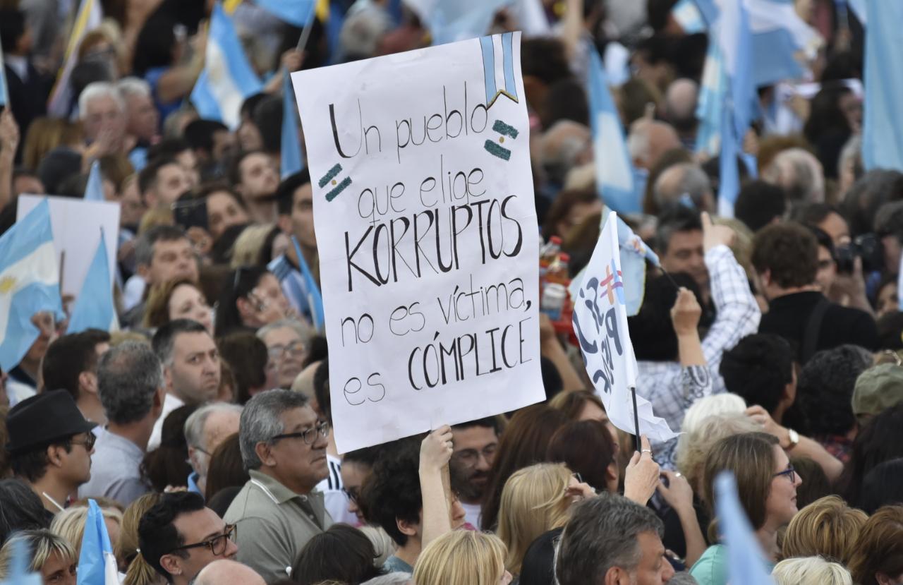 Miles de personas acompañaron en el último "Sí, se puede". Foto: Lucio Casalla/ElDoce.tv