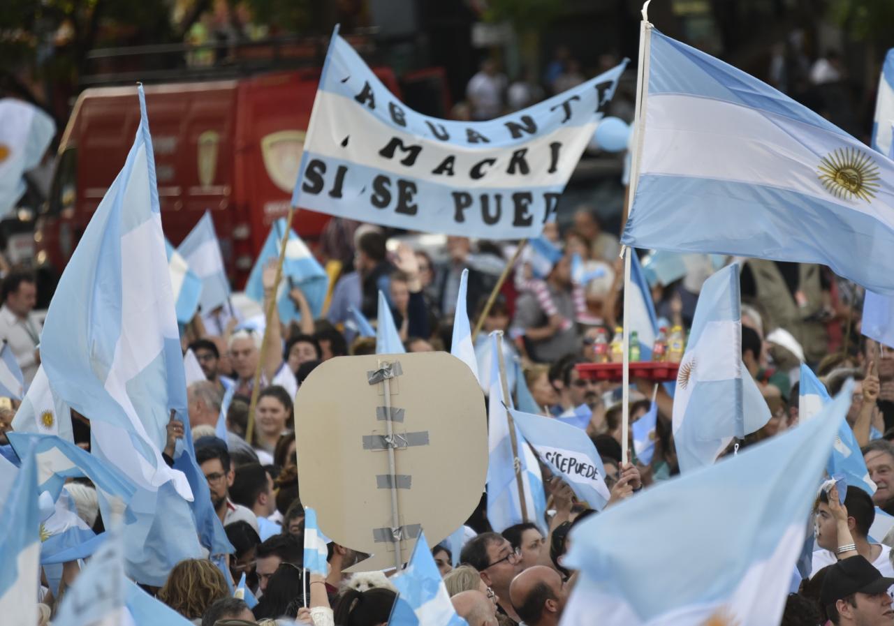 Miles de personas acompañaron en el último "Sí, se puede". Foto: Lucio Casalla/ElDoce.tv