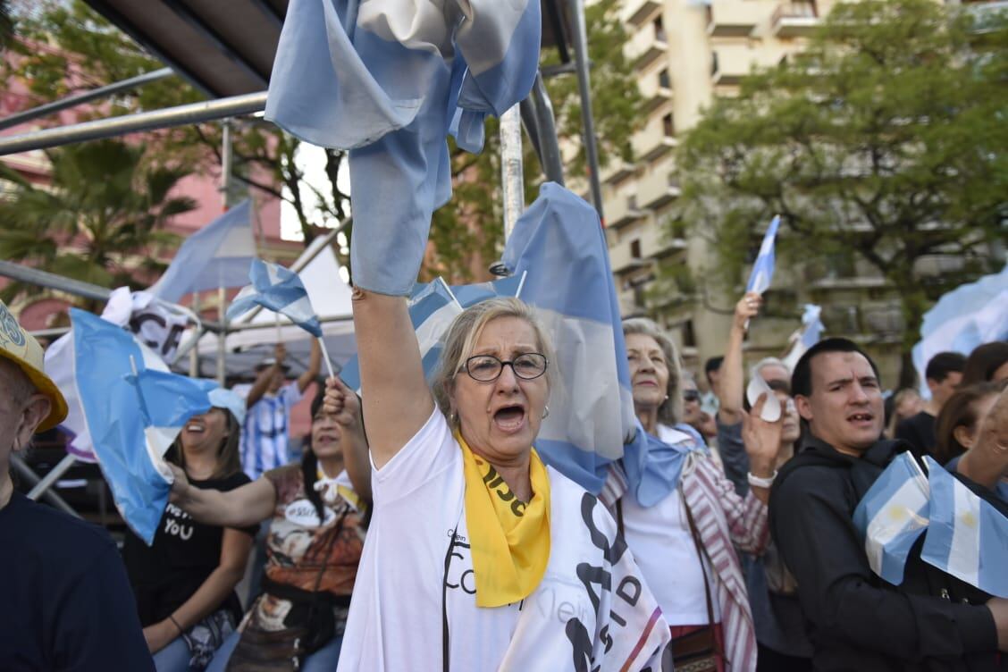 Miles de personas acompañaron en el último "Sí, se puede". Foto: Lucio Casalla/ElDoce.tv