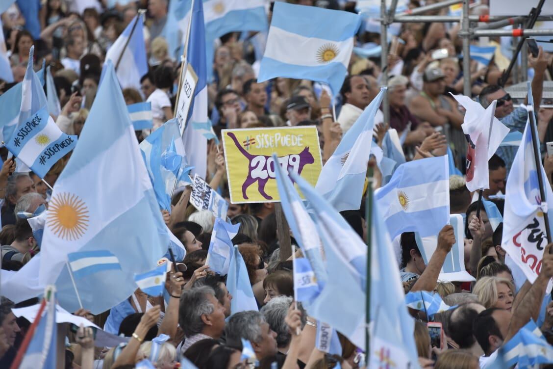 Miles de personas acompañaron en el último "Sí, se puede". Foto: Lucio Casalla/ElDoce.tv