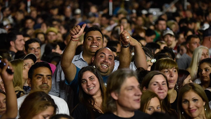 Miles de seguidores disfrutaron de la fiesta.