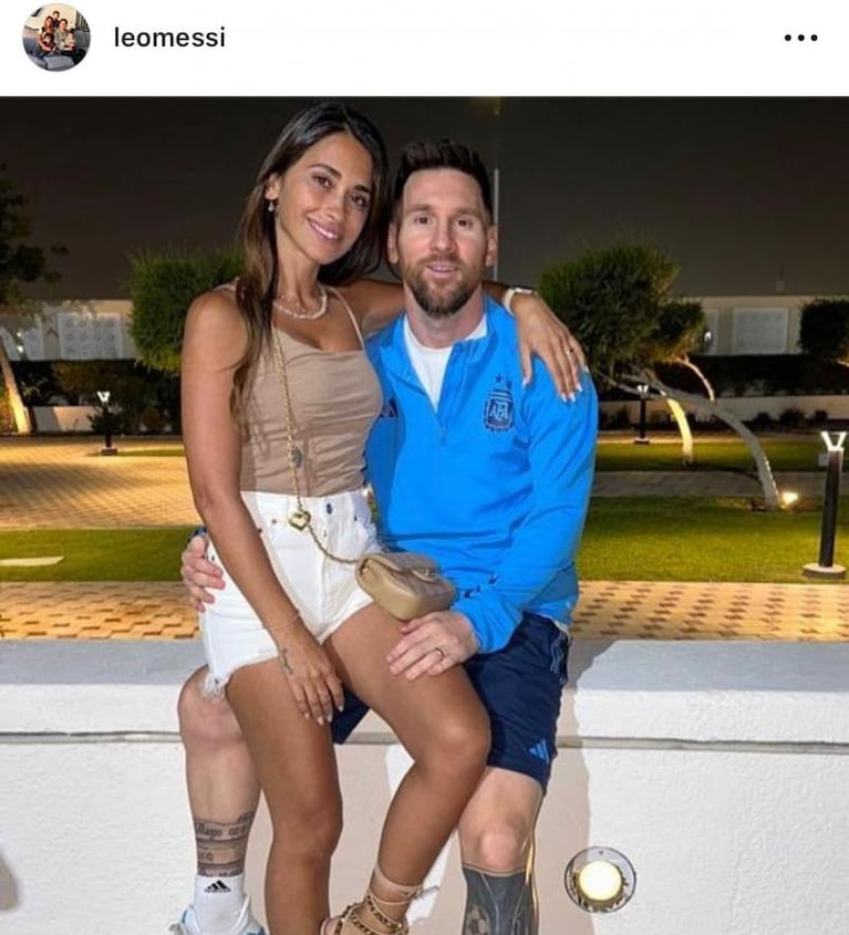 Millones de likes en una foto que posteó Messi en el día de descanso