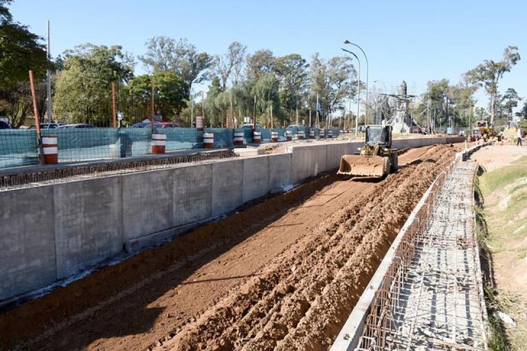 Mirá cómo avanza el túnel de la obra plaza España