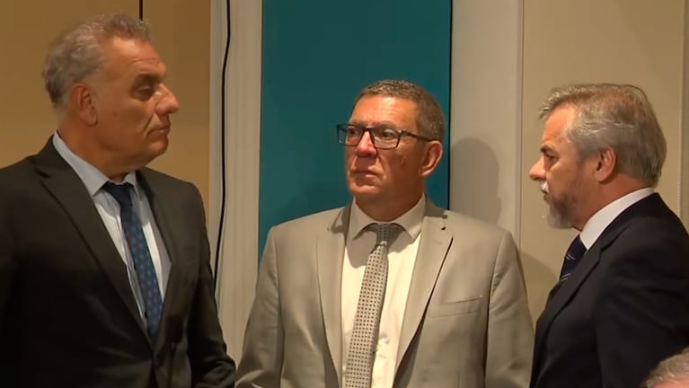 Miralles, Di Santo y Pizarro, los tres fiscales destituidos.