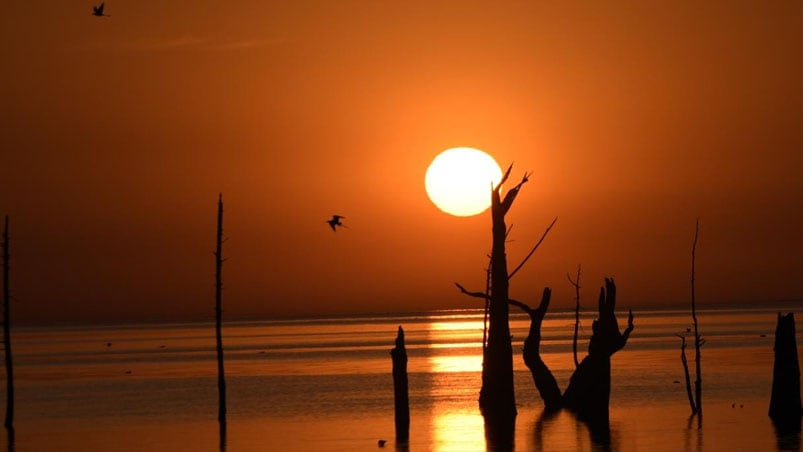 Miramar, un lugar de atardeceres increíbles. Foto: Lucho Casalla/ElDoce. 