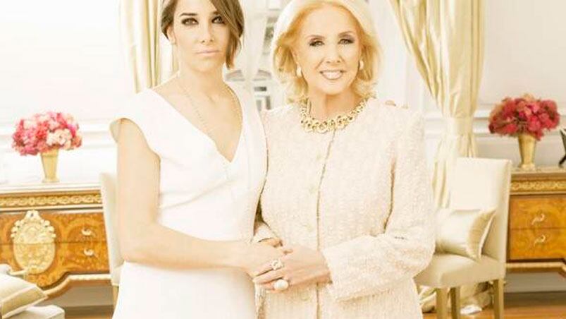 Mirtha apoyá a su nieta, Juana Viale, para que no se vaya del Bailando.