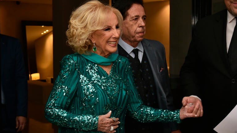 Mirtha festejó a lo grande.