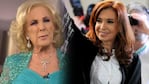 Mirtha fue siempre muy crítica con Cristina Kirchner. 