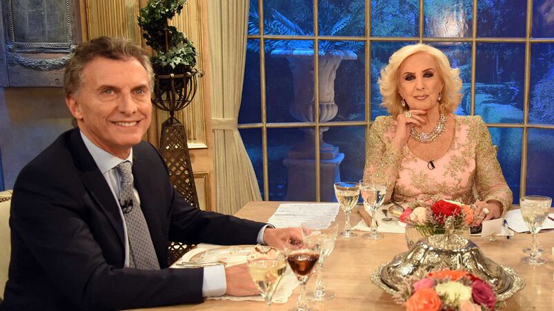 Mirtha impulsó la candidatura de Macri, pero criticó algunas medidas.