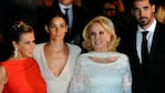 Mirtha Legrand con su hija Marcela Tinayre y sus nietos Juana y Nacho Viale. 