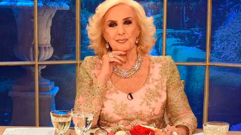 Mirtha Legrand criticó al Gobierno Nacional.