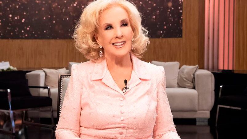 Mirtha Legrand en su programa especial en agosto.