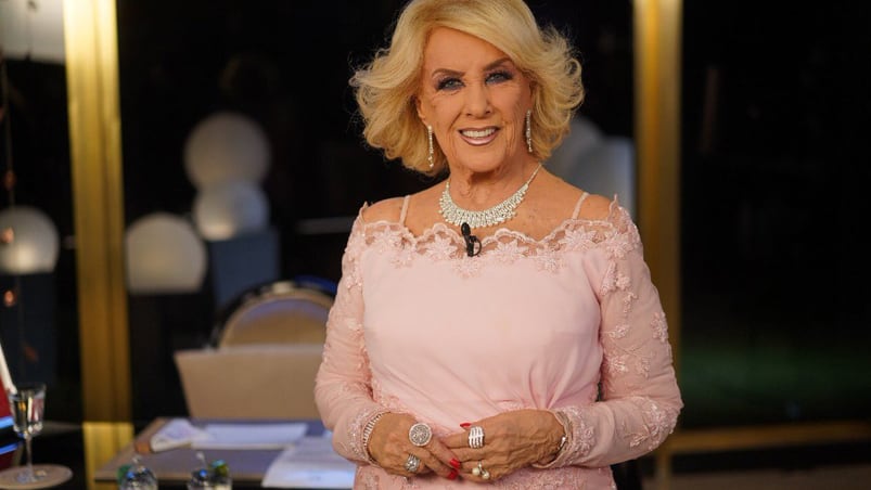 Mirtha Legrand está alejada de la televisión desde que comenzó la pandemia.