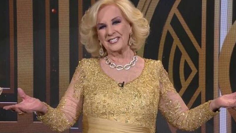 Mirtha Legrand formó parte de la tradicional producción de tapa de "Los personajes del año".