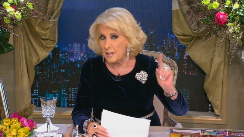 Mirtha Legrand hace casi un mes que esta sin gas.