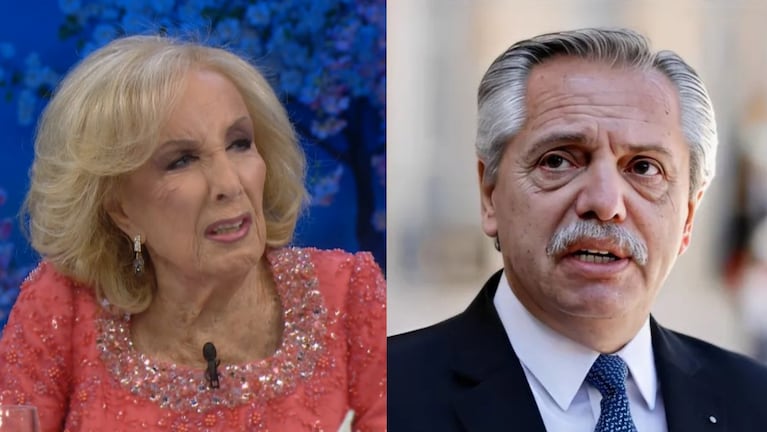 Mirtha Legrand opinó sin filtro de las supuestas amantes de Alberto Fernández.