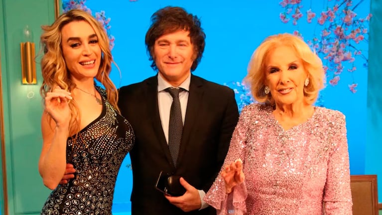 Mirtha Legrand recibió a la pareja en su primer programa de 2023.