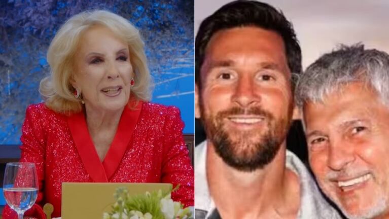 Mirtha Legrand recordó su última charla con Jorge Messi.