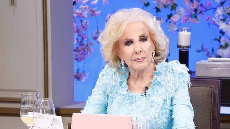 Mirtha Legrand se disculpó con Nico Vázquez.