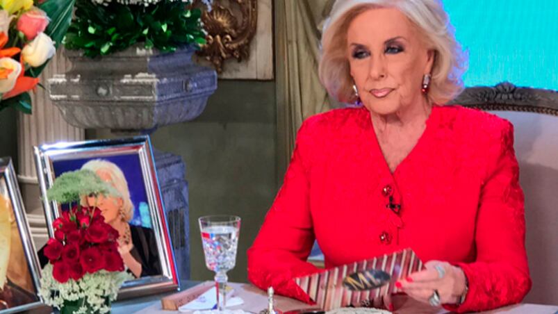 Mirtha Legrand y su confesión entre lágrimas.